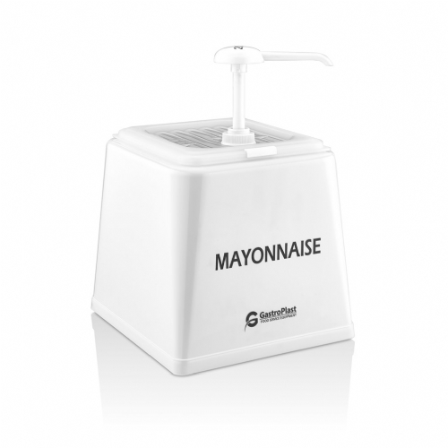 MAYONNAISE PUMP DISPENSER (with stand)