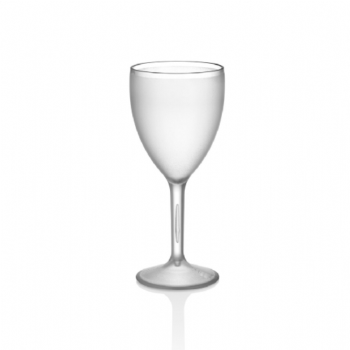 Frosted Wine Glass 320ml PC