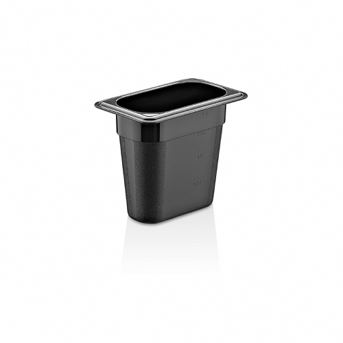 GN 1/9 150 mm BLACK PP CONTAINERS