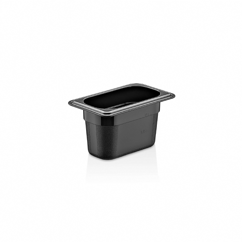 GN 1/9 100 mm BLACK PP CONTAINERS