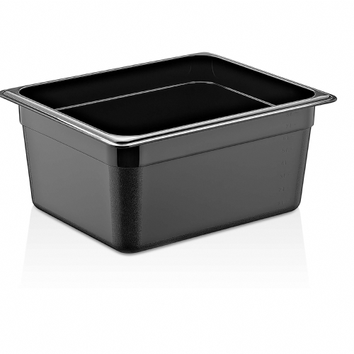 GN 1/2 150 mm BLACK PP CONTAINERS