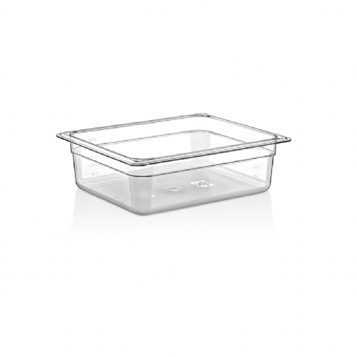 Frischhaltebox, Gefrierbox Gastronox mit Deckel GN 1/3 PP transparent 4  ltr