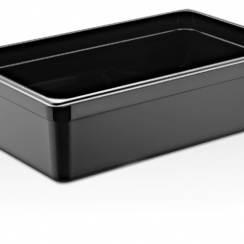 GN 1/1 150 mm BLACK PP CONTAINERS