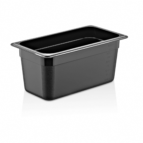 GN 1/3 150 mm BLACK PP CONTAINERS
